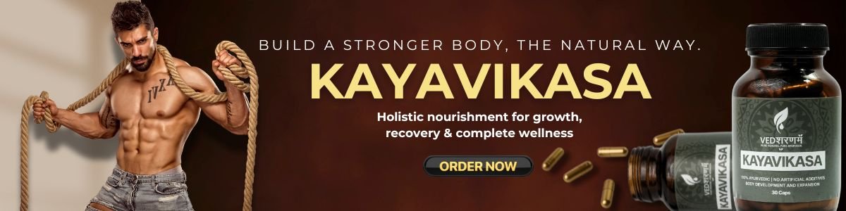 Kayavikasa for men's strength and stamina